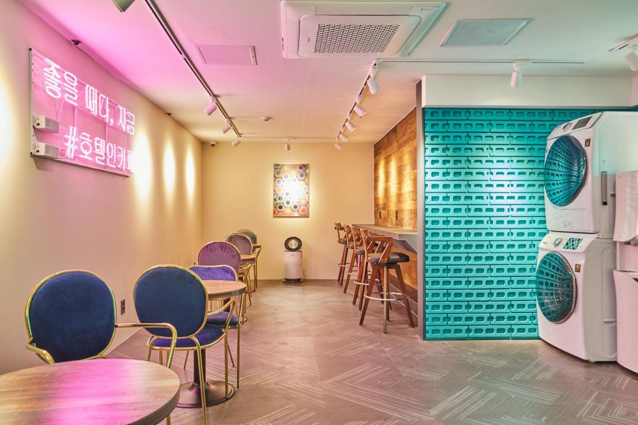Hotel In Cafe Doksan Сеул Экстерьер фото